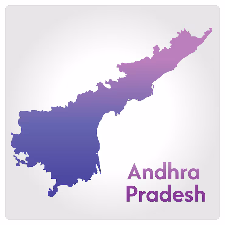 Map of Andhra Pradesh